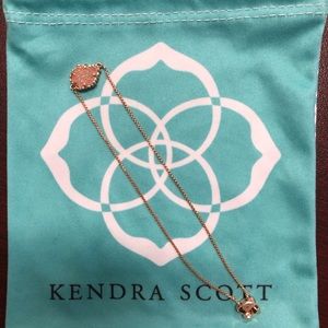 Kendra Scott Theo Rose Gold Sand Drusy